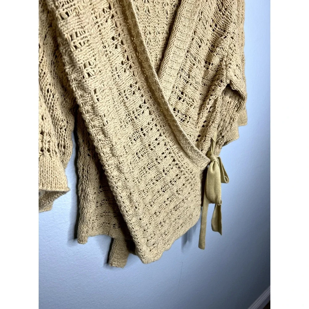 Free People‎ Your Embrace Wrap Knit Cardigan Medium